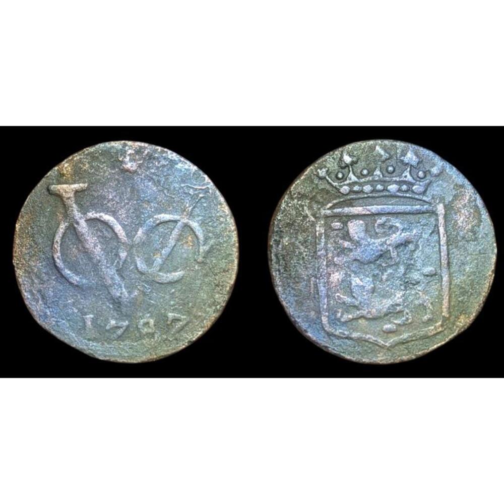 NETHERLANDS EAST INDIES. Dutch East India Company. West Friesland. Duit, 1787